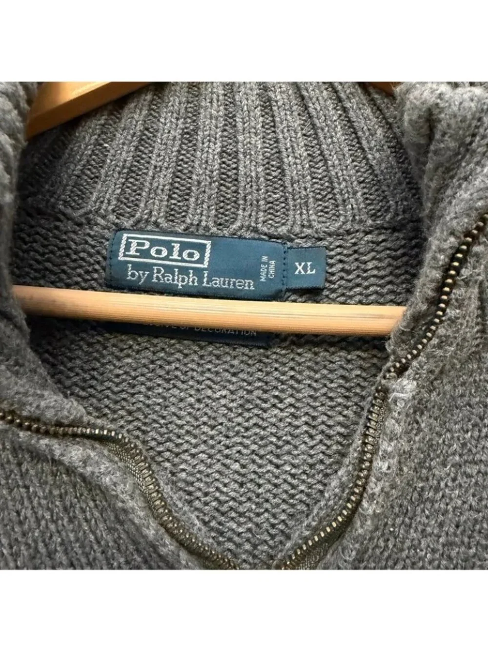 Polo by Ralph Lauren 1/4 Zip Sweater